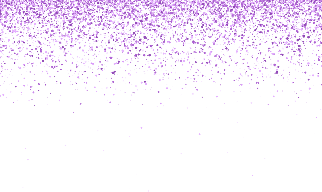 Purple Falling Glitter Illustration 